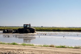 Emergency Loan: Floods Tractor in Floodwater